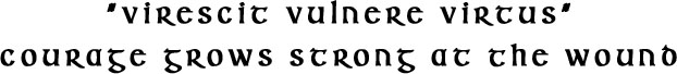 Courage Grows Strong At The Wound